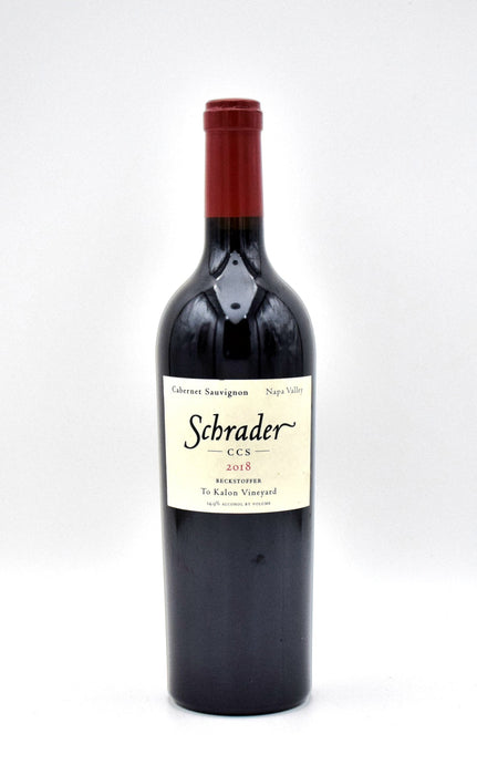 2018 Schrader Cellars CCS Beckstoffer To Kalon Vineyard Cabernet Sauvignon