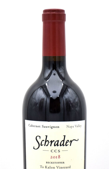 2018 Schrader Cellars CCS Beckstoffer To Kalon Vineyard Cabernet Sauvignon