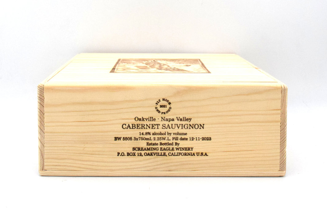 2021 Screaming Eagle Cabernet Sauvignon (Case of 3 Bottles)