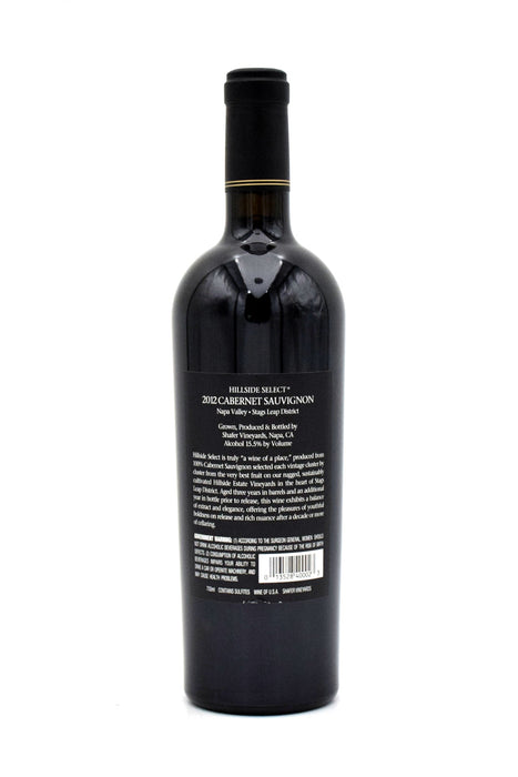 2012 Shafer Vineyards Hillside Select Cabernet Sauvignon