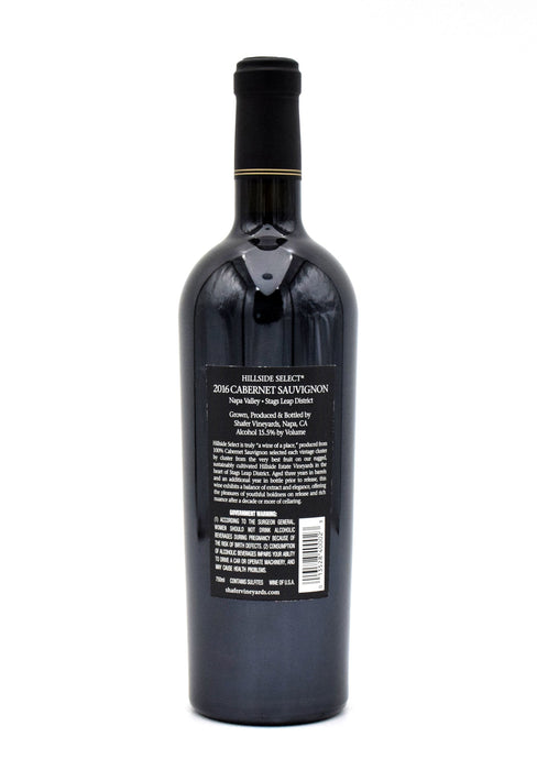 2016 Shafer Vineyards Hillside Select Cabernet Sauvignon