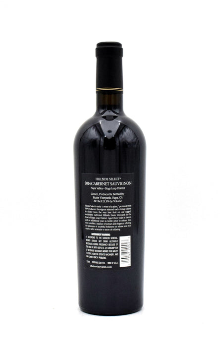 2014 Shafer Vineyards Hillside Select Cabernet Sauvignon