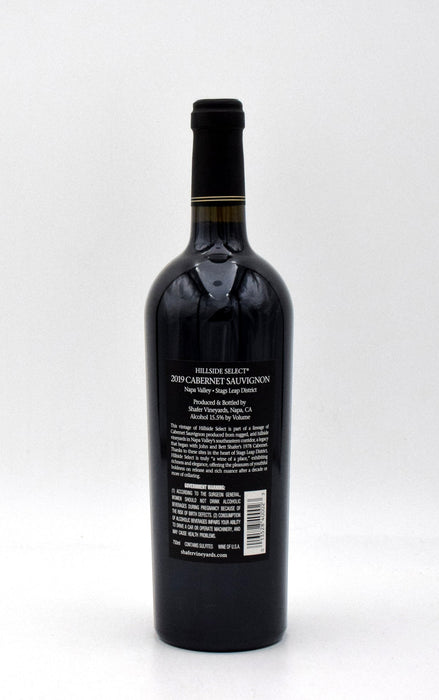 2019 Shafer Hillside Select Cabernet Sauvignon
