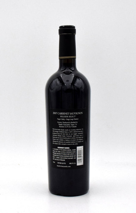 2007 Shafer Hillside Select Cabernet Sauvignon
