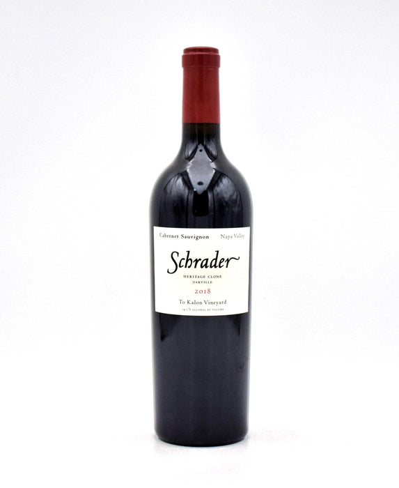 2018 Schrader Cellars 'Heritage Clone To Kalon Vineyard' Cabernet Sauvignon