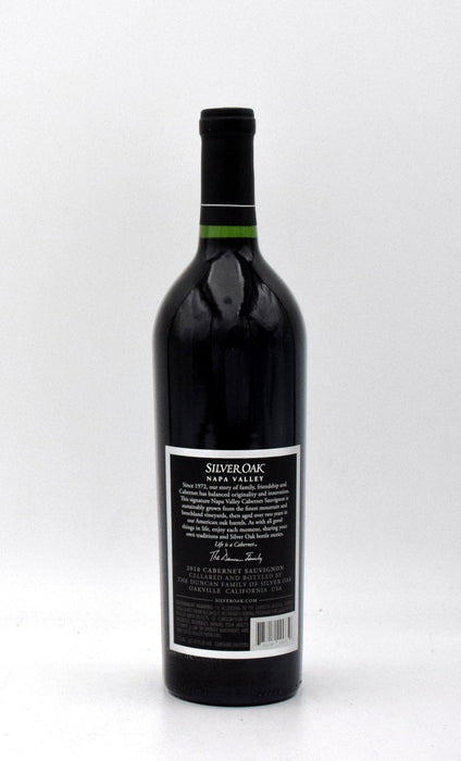 2018 Silver Oak Cellars Napa Valley Cabernet Sauvignon