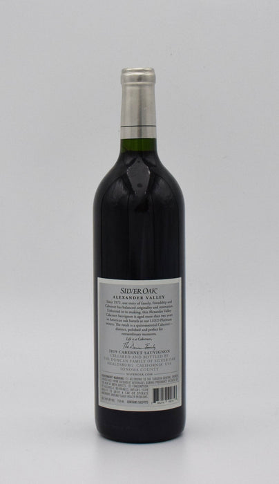 2019 Silver Oak Cellars Alexander Valley Cabernet Sauvignon