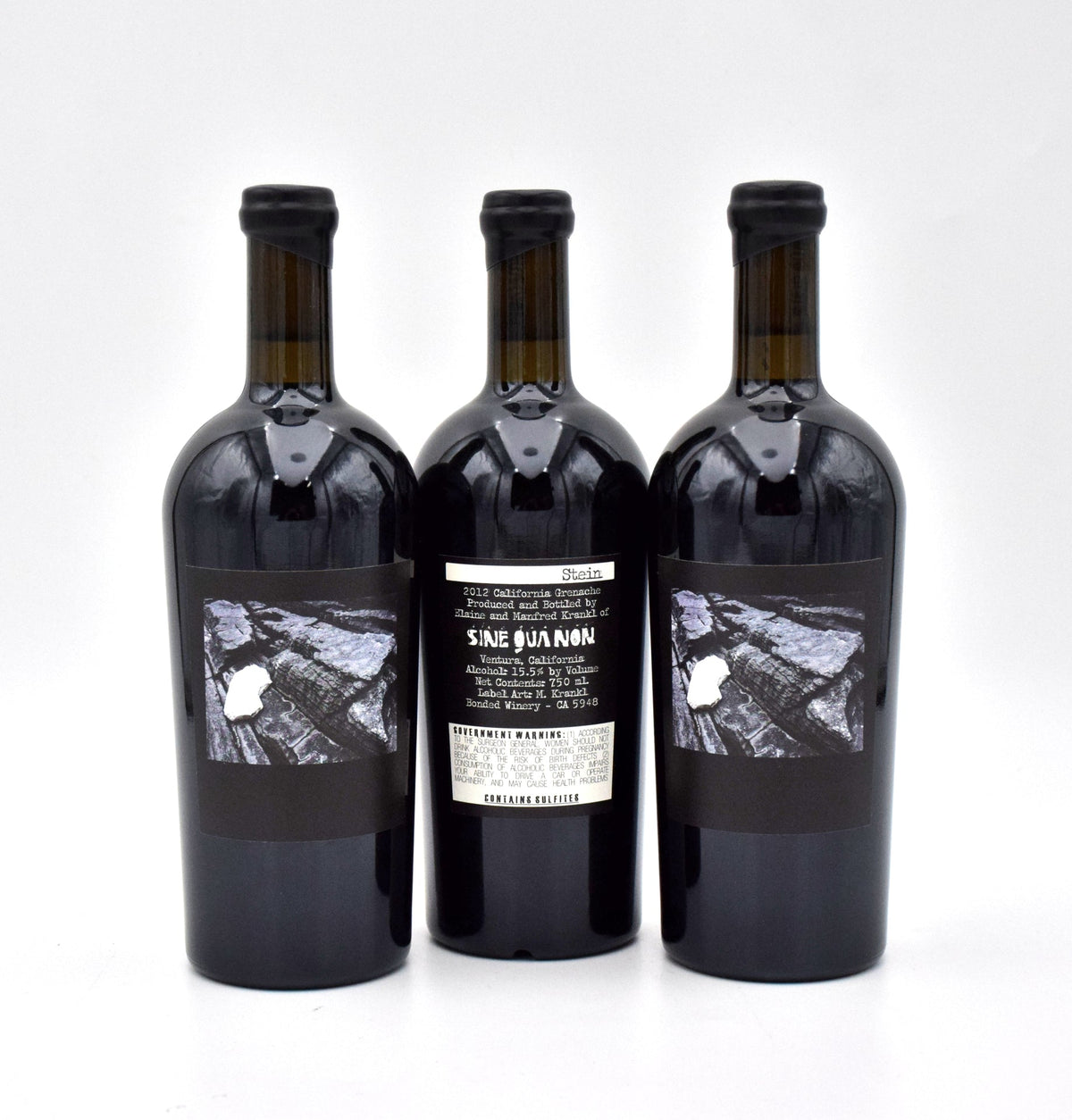 SINE QUA NON 2012 California Syrah 750ml 2012 Sine Qua Non Sticks