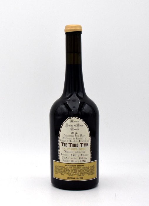 2016 Sine Qua Non The Third Twin Nuestra Senora