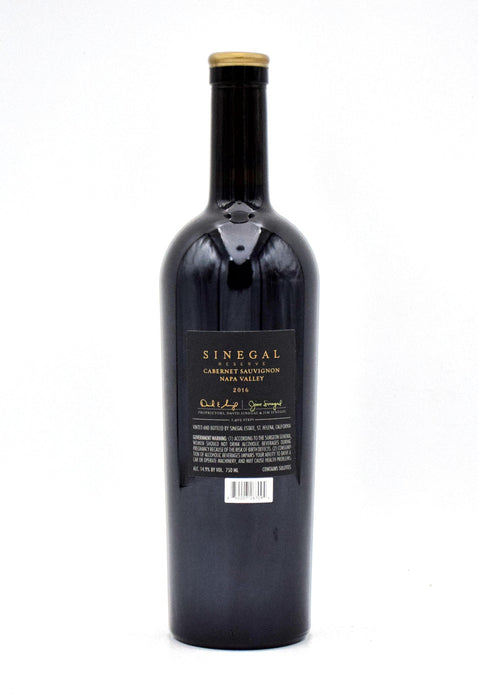 2016 Sinegal Estate Reserve Cabernet Sauvignon