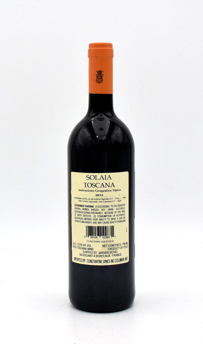 2012 Solaia Antinori Toscana