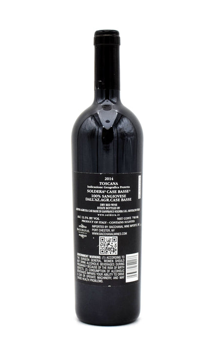 2014 Case Basse di Gianfranco Soldera Toscana IGT - Brunello di Montalcino DOCG