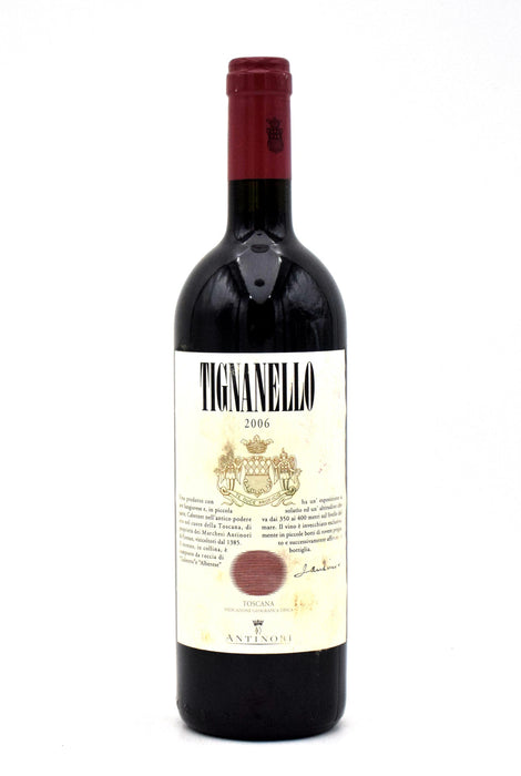2006 Marchesi Antinori Tignanello Toscana IGT (Stained Label)