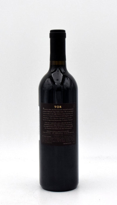2019 Tor Wines Beckstoffer To Kalon Vineyard Cabernet Sauvignon