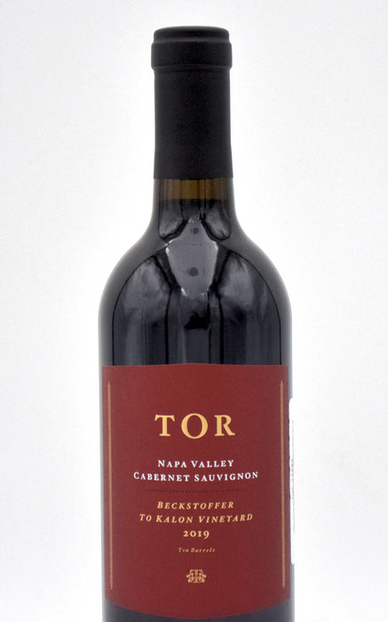 2019 Tor Wines Beckstoffer To Kalon Vineyard Cabernet Sauvignon