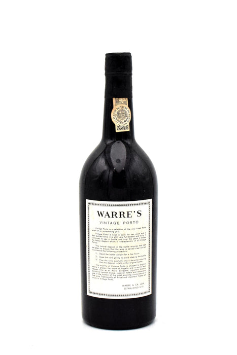 1970 Warre's Vintage Port