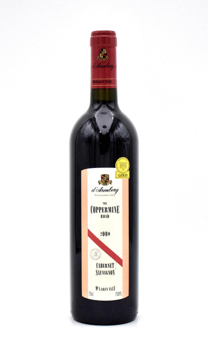 2000 d'Arenberg 'The Coppermine Road' Cabernet Sauvignon