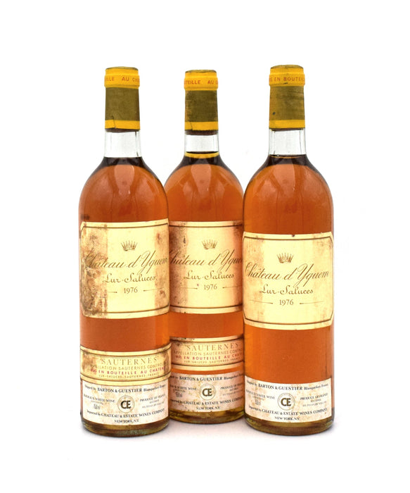 1976 Chateau d'Yquem (750ML) (Stained Label)