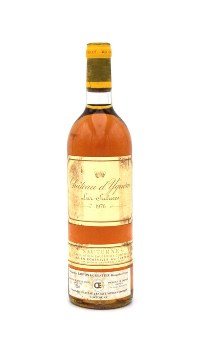 1976 Chateau d'Yquem (750ML) (Stained Label)