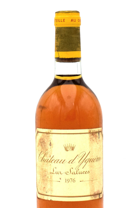 1976 Chateau d'Yquem (750ML) (Stained Label)